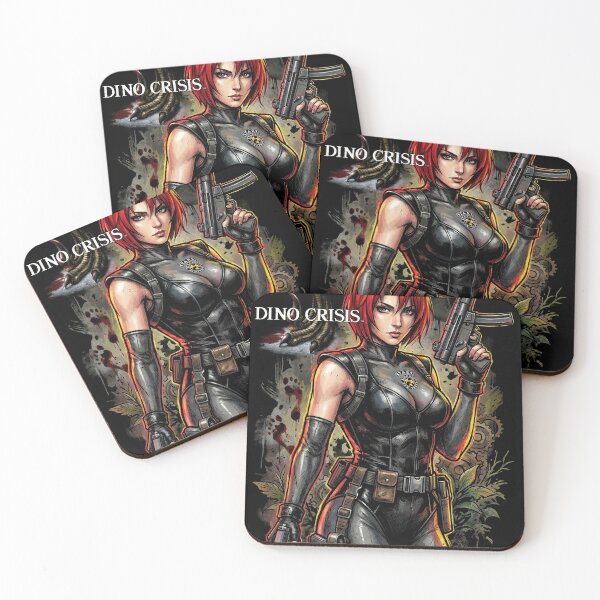 Item preview, Regina Dino Crisis Guns T-Rex Threat Portrait designed and sold by Senpaiwaves.