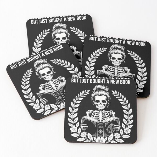 Item preview, Skeleton Book Lover Cute designed and sold by consfafaperi.