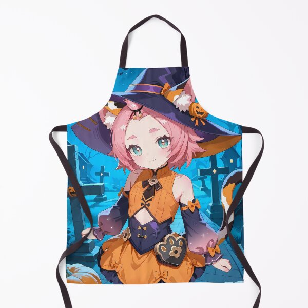 Item preview, Diona Genshin Impact Halloween Witch Moonlit Night designed and sold by PMartistStudio.