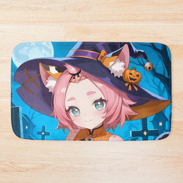 Item preview, Diona Genshin Impact Halloween Witch Moonlit Night designed and sold by PMartistStudio.