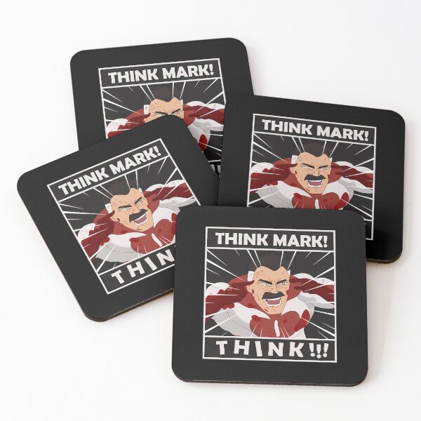 Item preview, Think Mark Think Meme From Invincible Omniman designed and sold by Qusayalheeh.