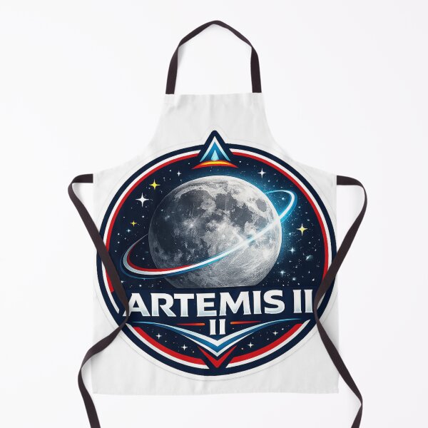 Item preview, Artemis II Patch Lunar Mission Patch – Moon Exploration Space Design designed and sold by MJOSTORE.