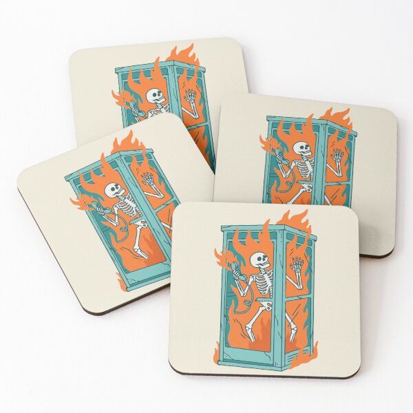 Item preview, Burning Phone Booth designed and sold by Gkinoki.
