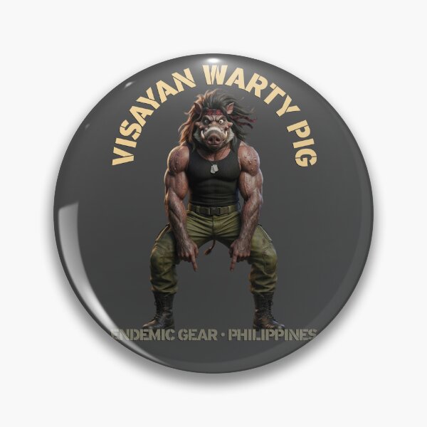 Item preview, Visayan Warty Pig - Pose #1 designed and sold by Tee-se Me More.