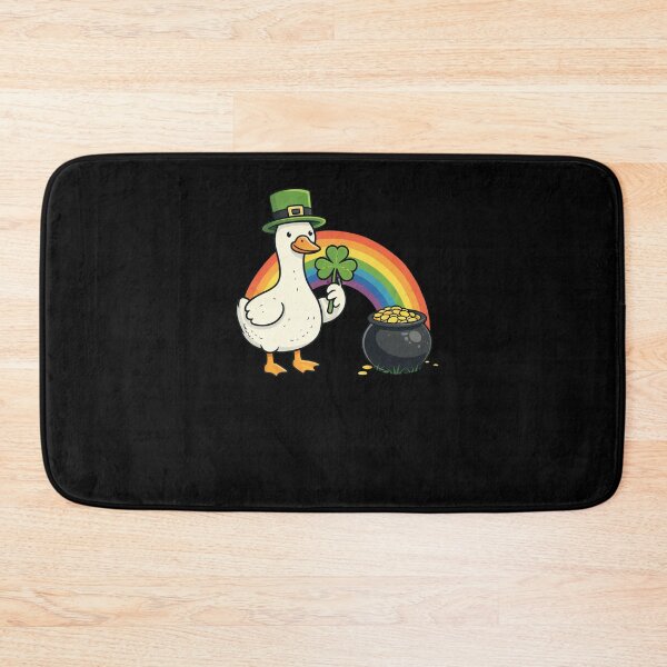 Item preview, St Patricks Day Duck Leprechaun Hat Shamrock Gold designed and sold by snowry.