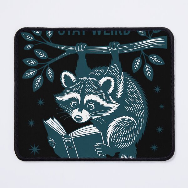Item preview, Read Books Be kind Bookish Reader Funny Raccoon designed and sold by consfafaperi.