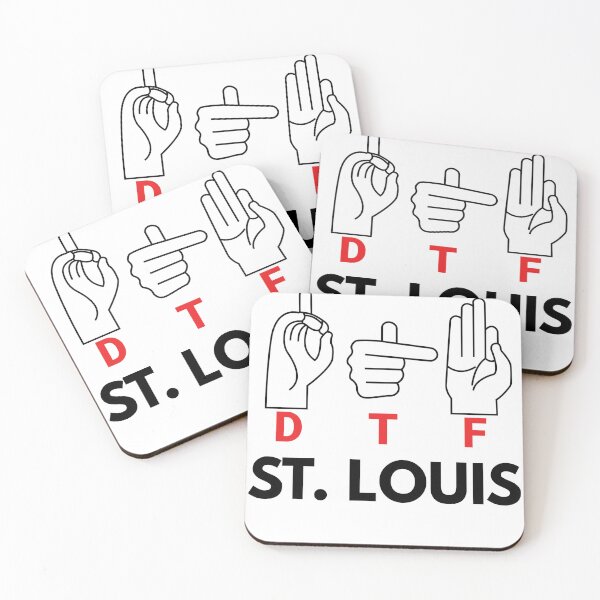 Item preview, DTF St. Louis - ASL Down to F*%& St. Louis designed and sold by WigOutlet.