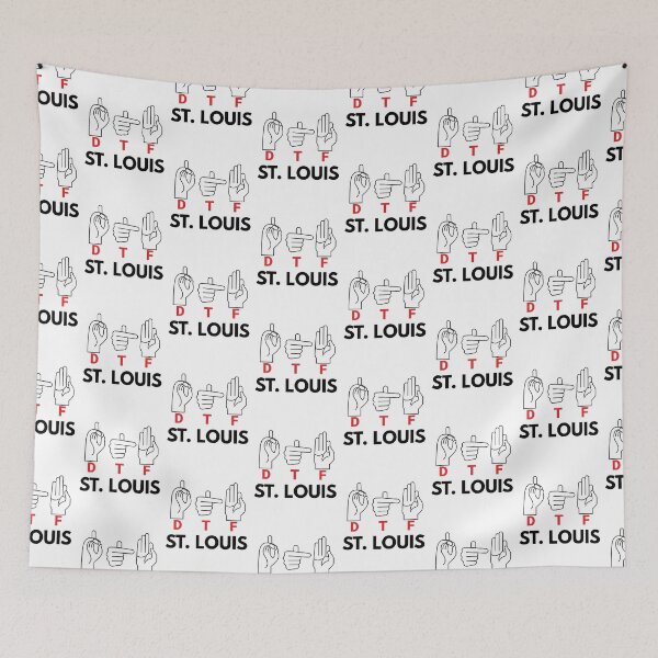 Item preview, DTF St. Louis - ASL Down to F*%& St. Louis designed and sold by WigOutlet.