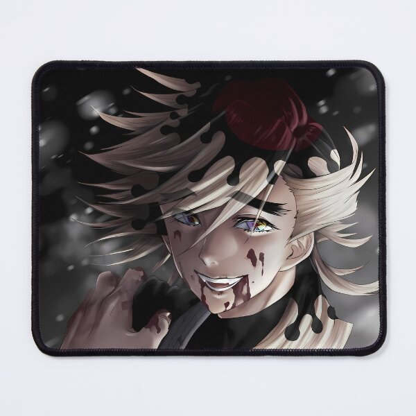 Item preview, Douma Demon Slayer Snowy Night Portrait Smile designed and sold by PMartistStudio.