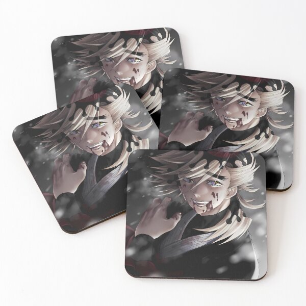Item preview, Douma Demon Slayer Snowy Night Portrait Smile designed and sold by PMartistStudio.