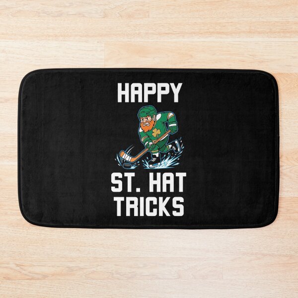 Item preview, Happy St Hat Tricks Leprechaun Ice Hockey designed and sold by snowry.