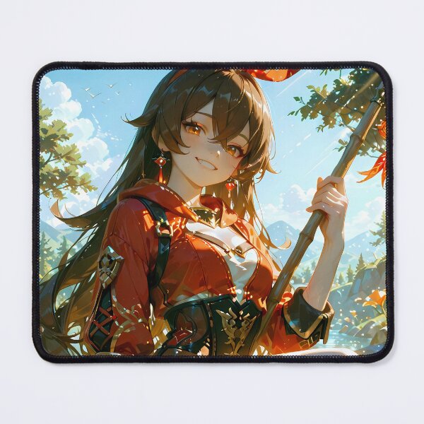 Item preview, Amber Genshin Impact Mountain River Sunbeam Explorer designed and sold by PMartistStudio.