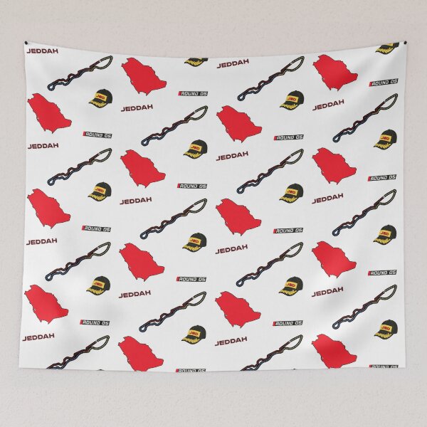 Item preview, F1 Circuit: Jeddah Sticker Pack (5 Stickers) designed and sold by rrphilip.