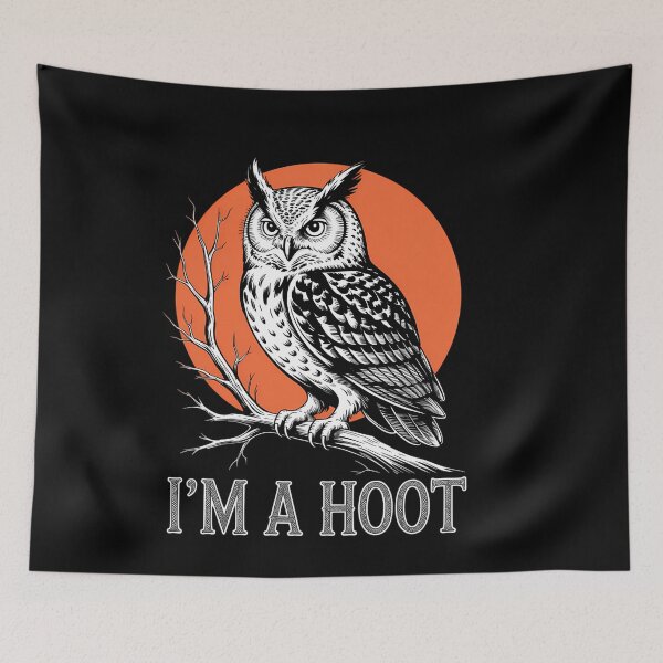 Item preview, Owl Bird Pun Sarcastic Jokes designed and sold by unlehorbuson.