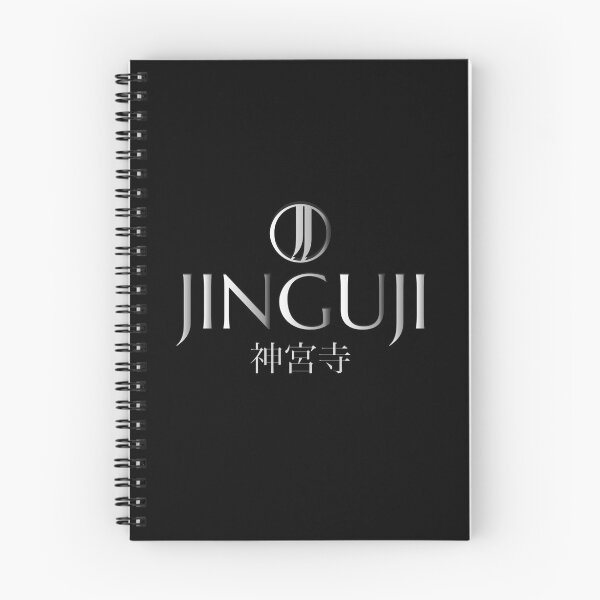 Item preview, Jinguji Logo (Silver on Black) designed and sold by Night City Streets.