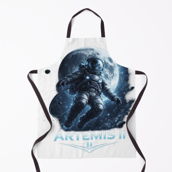 Item preview, Artemis II Astronaut Space Design | Moon Mission 2026 | Futuristic NASA Inspired Art designed and sold by MJOSTORE.