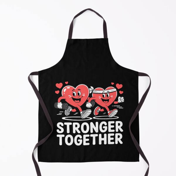 Item preview, Stronger Together Fun Fitness Valentine’s Day designed and sold by BlassmausArt.