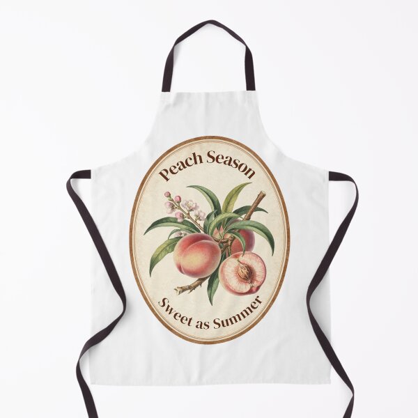 Item preview, Peach Season T-Shirt | Vintage Botanical Peach Tee, Fruit Graphic Shirt, Retro Summer Tshirt, Peach Lover Gift, Cottagecore Top designed and sold by Panom Suavichien.