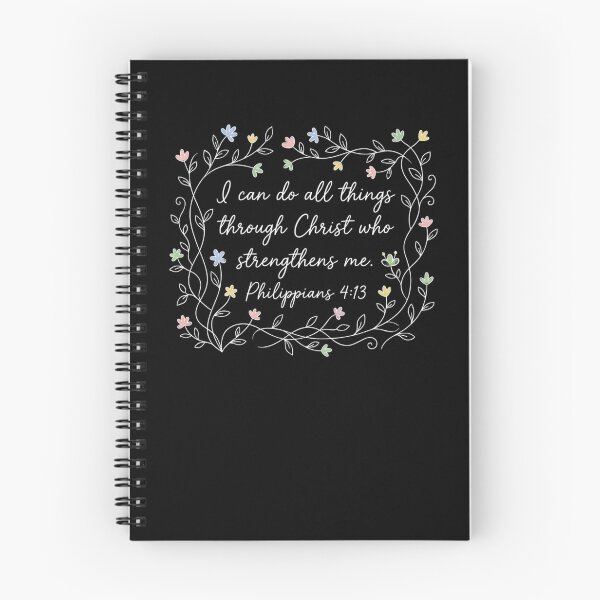 Item preview, I Can Do All Things Through Christ Scripture designed and sold by snowry.