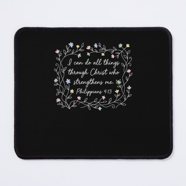 Item preview, I Can Do All Things Through Christ Scripture designed and sold by snowry.