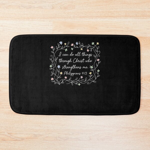 Item preview, I Can Do All Things Through Christ Scripture designed and sold by snowry.