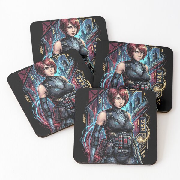 Item preview, Dino Crisis Regina Tactical Outfit Red Hair Icon designed and sold by Senpaiwaves.