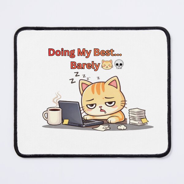 Item preview, Trying My Best… It’s Not Much ?? designed and sold by Kawaii Cosmos Cats.