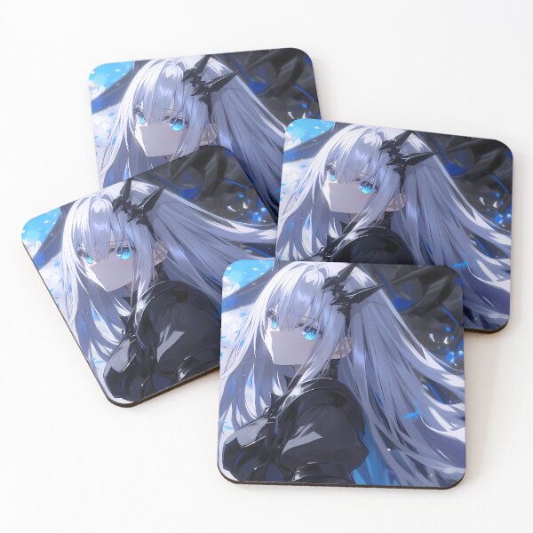 Item preview, Tobiichi Origami Date A Live White Hair Blue Glow Futuristic designed and sold by PMartistStudio.