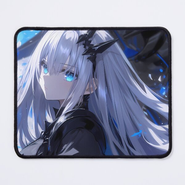 Item preview, Tobiichi Origami Date A Live White Hair Blue Glow Futuristic designed and sold by PMartistStudio.