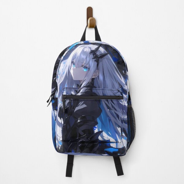 Item preview, Tobiichi Origami Date A Live White Hair Blue Glow Futuristic designed and sold by PMartistStudio.