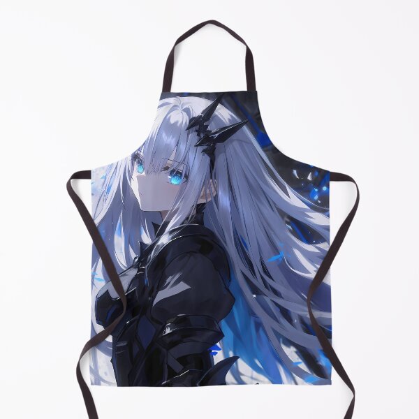 Item preview, Tobiichi Origami Date A Live White Hair Blue Glow Futuristic designed and sold by PMartistStudio.