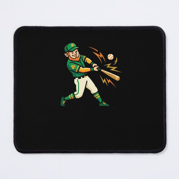 Item preview, Leprechaun Baseball Batter St Patricks Day designed and sold by snowry.