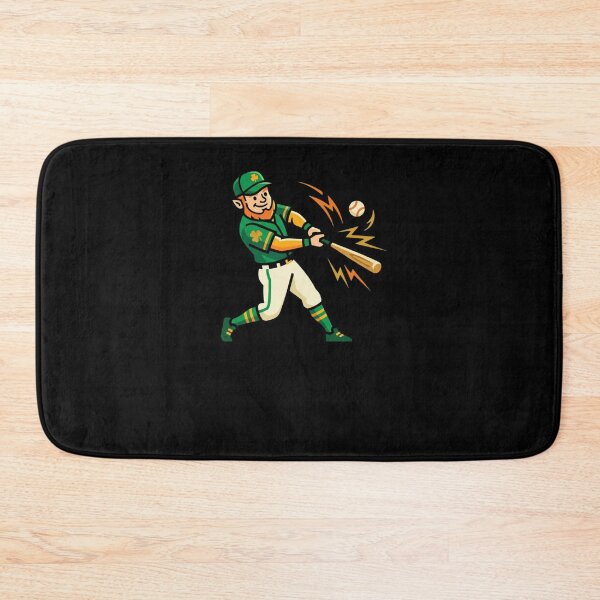 Item preview, Leprechaun Baseball Batter St Patricks Day designed and sold by snowry.