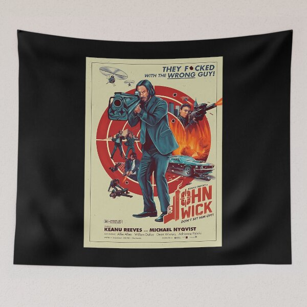 Item preview, John Wick The Movies designed and sold by Qusayalheeh.