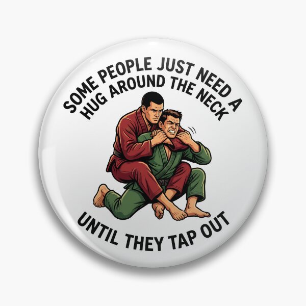 Item preview, Some People Just Need A Hug Until They Tap Out Jiu Jitsu Gear designed and sold by DynamicDesign.