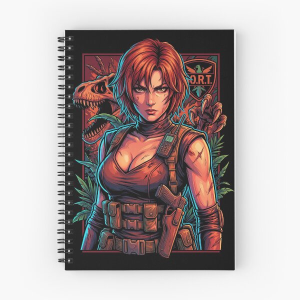 Item preview, Dino Crisis Regina Tactical Outfit Red Hair Icon designed and sold by Senpaiwaves.