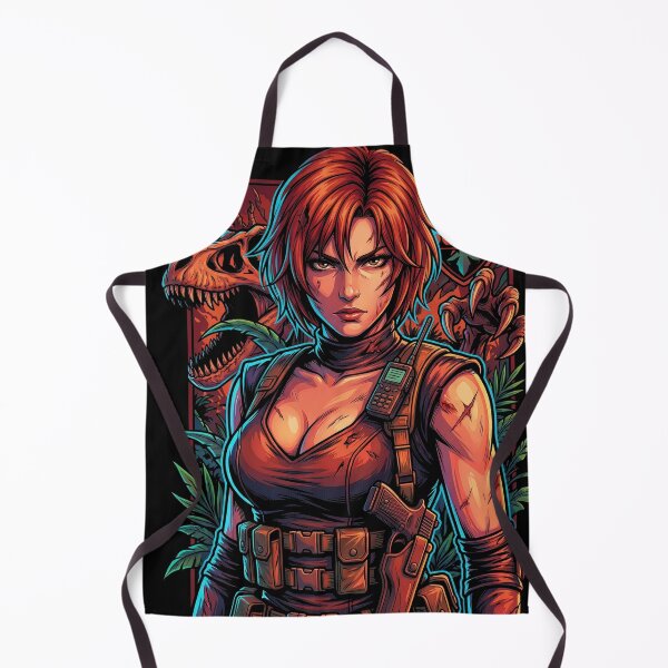Item preview, Dino Crisis Regina Tactical Outfit Red Hair Icon designed and sold by Senpaiwaves.