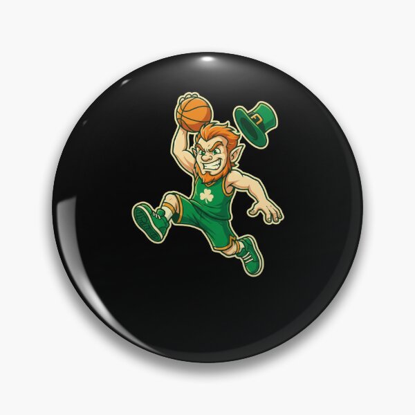 Item preview, Leprechaun Basketball St Patricks Day Dunk designed and sold by snowry.
