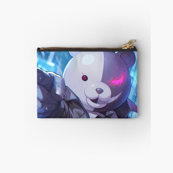 Item preview, Monokuma Danganronpa Pointing Mascot In Blue Snow designed and sold by PMartistStudio.