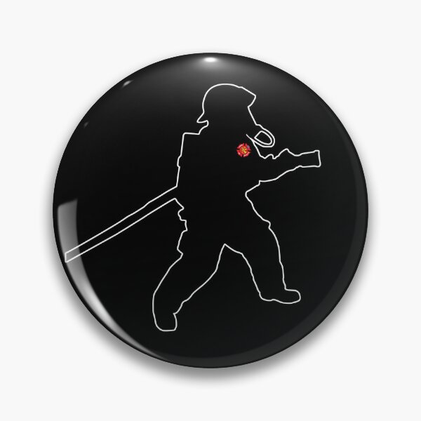 Item preview, Firefighter Silhouette Action Pose designed and sold by Rosemarie Guieb Designs.