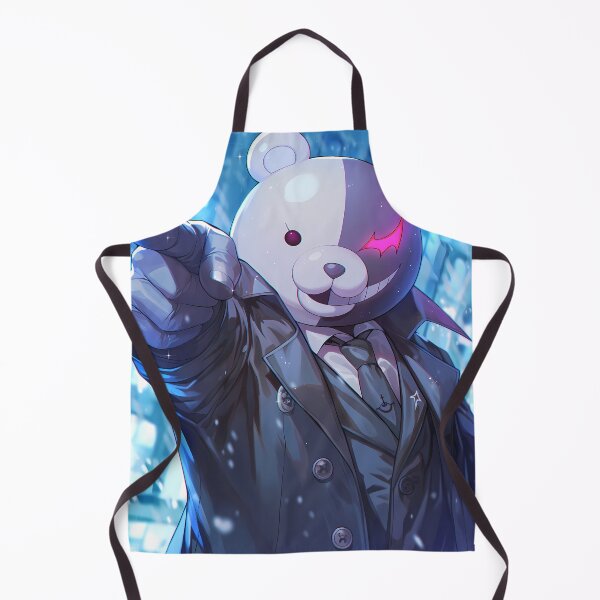 Item preview, Monokuma Danganronpa Pointing Mascot In Blue Snow designed and sold by PMartistStudio.