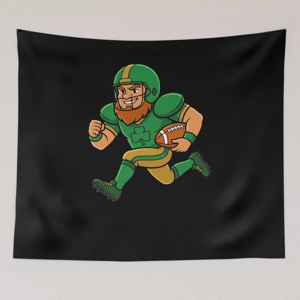 Item preview, Leprechaun Football Player St Patricks Day designed and sold by snowry.