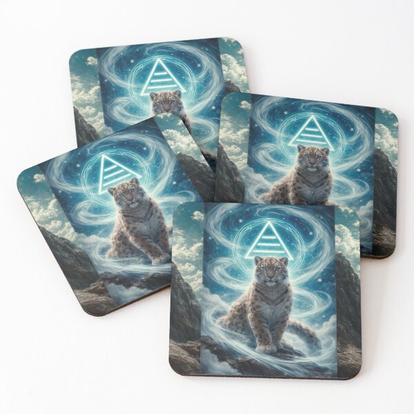 Item preview, Mystical Leopard Spiritual Awakening – Celestial Animal Art designed and sold by Homelife3.