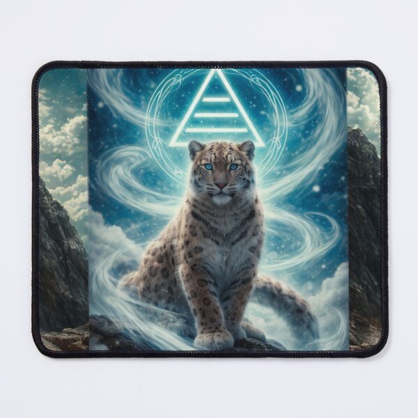 Item preview, Mystical Leopard Spiritual Awakening – Celestial Animal Art designed and sold by Homelife3.