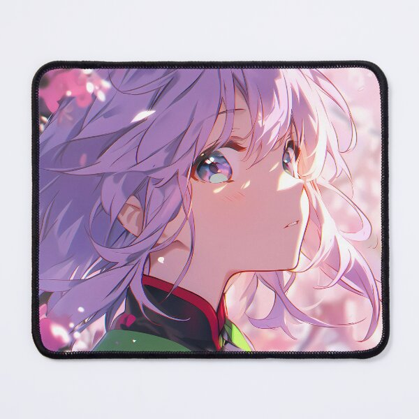 Item preview, Hiiragi Shinoa Seraph Of The End Cherry Blossoms Spring Profile designed and sold by PMartistStudio.