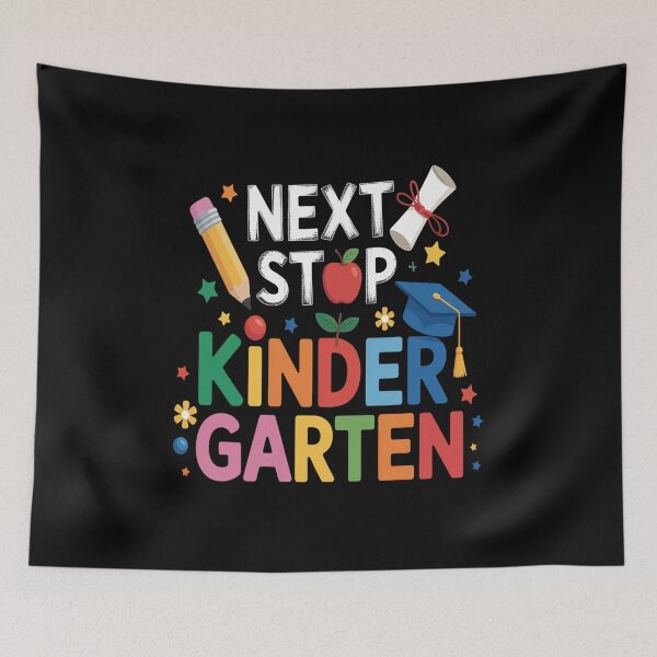 Item preview, Preschool Pre K Graduation 2026 Next Stop Kindergarten Kids designed and sold by fferomananul.