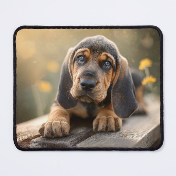 Item preview, Cute Bloodhound Puppy designed and sold by Elisabeth Lucas.