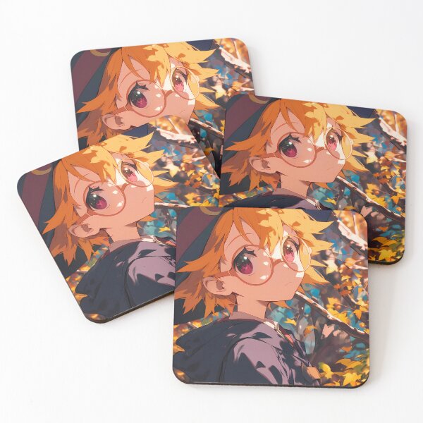 Item preview, Lotte Yanson Little Witch Academia Glasses Witch Autumn Leaves designed and sold by PMartistStudio.
