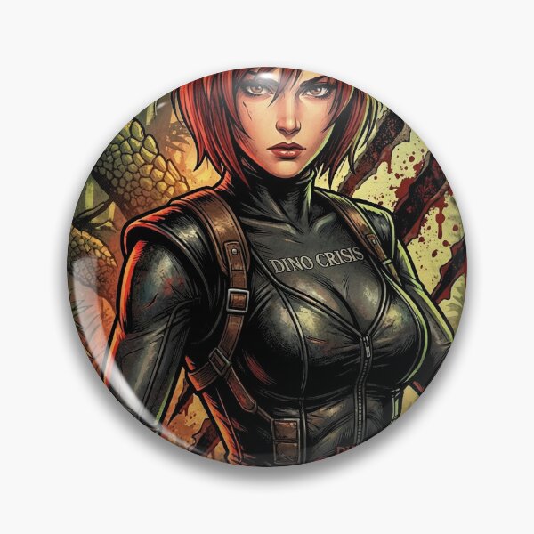 Item preview, Dino Crisis Regina Guns Holster Red Ponytail Art designed and sold by Senpaiwaves.