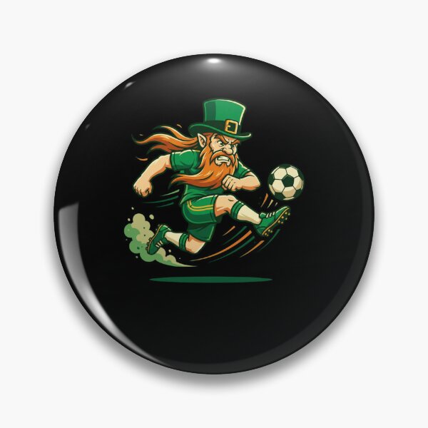 Item preview, Leprechaun Soccer Player St Patricks Day designed and sold by snowry.